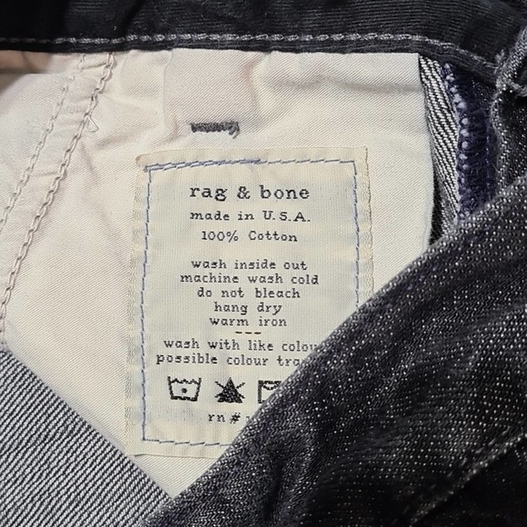 Rag & Bone Black Jeans 27 - Picture 4 of 7
